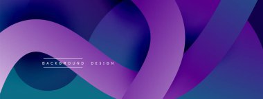 Soyut kesişen çizgiler ve eğimli geometrik arkaplan