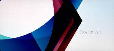 Vektör renk altıgenler geometrik soyut arkaplan