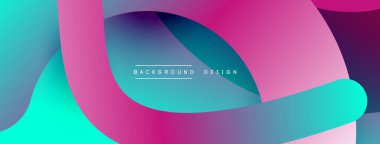 Soyut kesişen çizgiler ve eğimli geometrik arkaplan