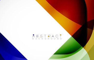 Minimum arkaplan. Dalgalı şekillerle oluşturulmuş yuvarlak köşeli soyut kare şekiller. Duvar Kağıdı, Sancak, Arkaplan, İniş Sayfası için Vektör İllüstrasyonu