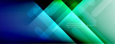 Dinamik çizgiler soyut arkaplan. Üç boyutlu gölge efektleri ve sıvı eğimleri. Modern çakışma biçimleri