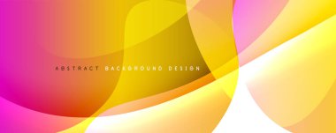 Dinamik dalga çizgisi efektli basit akışkan renk gradyan soyut arka plan. Duvar Kağıdı, Sancak, Arkaplan, Kart, Kitap İllüstrasyonu, İniş Sayfası