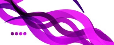 Soyut arkaplan - beyaz desen üzerinde şeffaf dalgalı çizgiler. Duvar Kağıdı, Sancak, Arkaplan, İniş Sayfası için Vektör İllüstrasyonu