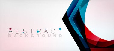 Vektör renk altıgenler geometrik soyut arkaplan