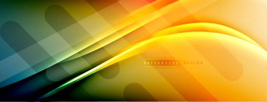 Soyut arkaplan. Parlak eğimli arkaplanda gölge çizgileri.