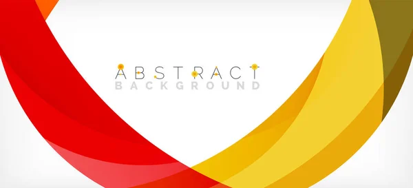 Color circle shapes, minimal geometric background. Trendy dynamic composition. Vector Illustration For Wallpaper, Banner, Background, Landing Page — Vettoriale Stock