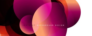 Moda, basit, akışkan renk değişimi soyut arka plan. Renk ve çizgi karışımı. Duvar Kağıdı, Sancak, Arkaplan, İniş Sayfası için Vektör İllüstrasyonu