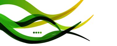 Soyut arkaplan - beyaz desen üzerinde şeffaf dalgalı çizgiler. Duvar Kağıdı, Sancak, Arkaplan, İniş Sayfası için Vektör İllüstrasyonu