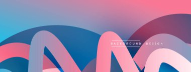 Soyut kesişen çizgiler ve eğimli geometrik arkaplan