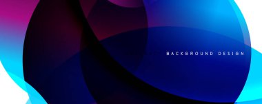 Moda, basit, akışkan renk değişimi soyut arka plan. Renk ve çizgi karışımı. Duvar Kağıdı, Sancak, Arkaplan, İniş Sayfası için Vektör İllüstrasyonu