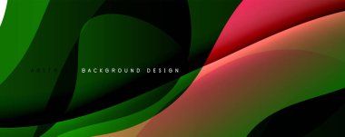 Dinamik dalga çizgisi efektli basit akışkan renk gradyan soyut arka plan. Duvar Kağıdı, Sancak, Arkaplan, Kart, Kitap İllüstrasyonu, İniş Sayfası