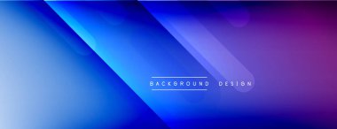 Dinamik çizgiler soyut arkaplan. Üç boyutlu gölge efektleri ve sıvı eğimleri. Modern çakışma biçimleri