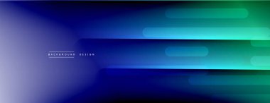 Dinamik çizgiler soyut arkaplan. Üç boyutlu gölge efektleri ve sıvı eğimleri. Modern çakışma biçimleri