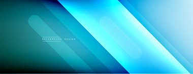 Dinamik çizgiler soyut arkaplan. Üç boyutlu gölge efektleri ve sıvı eğimleri. Modern çakışma biçimleri