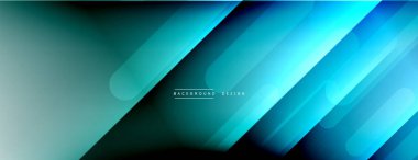 Dinamik çizgiler soyut arkaplan. Üç boyutlu gölge efektleri ve sıvı eğimleri. Modern çakışma biçimleri