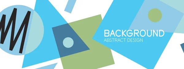 Abstracte achtergrond met blokken, lijnen, geometrische vormen. Techno of business concept voor behang, banner, achtergrond, landing page — Stockvector