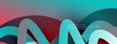 Soyut kesişen çizgiler ve eğimli geometrik arkaplan