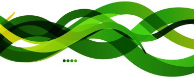 Soyut arkaplan - beyaz desen üzerinde şeffaf dalgalı çizgiler. Duvar Kağıdı, Sancak, Arkaplan, İniş Sayfası için Vektör İllüstrasyonu