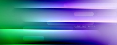 Dinamik çizgiler soyut arkaplan. Üç boyutlu gölge efektleri ve sıvı eğimleri. Modern çakışma biçimleri