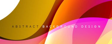 Dinamik dalga çizgisi efektli basit akışkan renk gradyan soyut arka plan. Duvar Kağıdı, Sancak, Arkaplan, Kart, Kitap İllüstrasyonu, İniş Sayfası