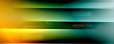 Dinamik çizgiler soyut arkaplan. Üç boyutlu gölge efektleri ve sıvı eğimleri. Modern çakışma biçimleri