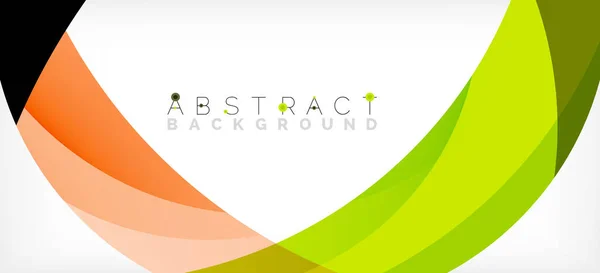 Color circle shapes, minimal geometric background. Trendy dynamic composition. Vector Illustration For Wallpaper, Banner, Background, Landing Page — ストックベクタ