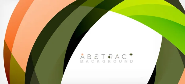 Color circle shapes, minimal geometric background. Trendy dynamic composition. Vector Illustration For Wallpaper, Banner, Background, Landing Page — ストックベクタ