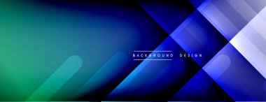 Dinamik çizgiler soyut arkaplan. Üç boyutlu gölge efektleri ve sıvı eğimleri. Modern çakışma biçimleri