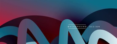 Soyut kesişen çizgiler ve eğimli geometrik arkaplan