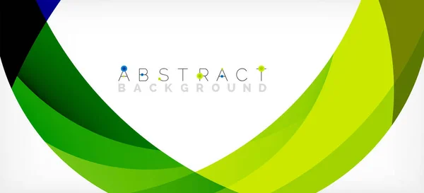 Color circle shapes, minimal geometric background. Trendy dynamic composition. Vector Illustration For Wallpaper, Banner, Background, Landing Page — Vettoriale Stock