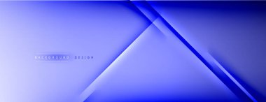 Soyut arkaplan - çizgiler ışık ve gölgelerle oluşturuldu. Teknoloji ya da iş dijital şablonu. Dinamik arkaplan ile basit akışkan renk gradyanı