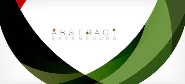 Color circle shapes, minimal geometric background. Trendy dynamic composition. Vector Illustration For Wallpaper, Banner, Background, Landing Page — Vector de stock