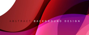 Dinamik dalga çizgisi efektli basit akışkan renk gradyan soyut arka plan. Duvar Kağıdı, Sancak, Arkaplan, Kart, Kitap İllüstrasyonu, İniş Sayfası