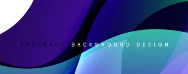 Dinamik dalga çizgisi efektli basit akışkan renk gradyan soyut arka plan. Duvar Kağıdı, Sancak, Arkaplan, Kart, Kitap İllüstrasyonu, İniş Sayfası