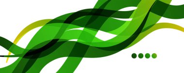 Soyut arkaplan - beyaz desen üzerinde şeffaf dalgalı çizgiler. Duvar Kağıdı, Sancak, Arkaplan, İniş Sayfası için Vektör İllüstrasyonu