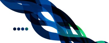 Soyut arkaplan - beyaz desen üzerinde şeffaf dalgalı çizgiler. Duvar Kağıdı, Sancak, Arkaplan, İniş Sayfası için Vektör İllüstrasyonu