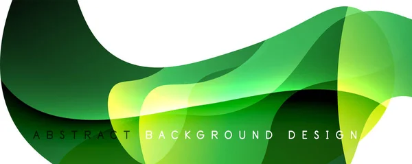 Trendy fundo abstrato gradiente de cor fluido simples com efeito de linha de onda dinâmica. Ilustração vetorial para papel de parede, bandeira, fundo, cartão, ilustração do livro, landing page — Vetor de Stock