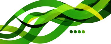 Soyut arkaplan - beyaz desen üzerinde şeffaf dalgalı çizgiler. Duvar Kağıdı, Sancak, Arkaplan, İniş Sayfası için Vektör İllüstrasyonu