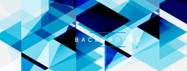 Renkli üçgen bileşimi, geometrik soyut arkaplan. Tekno veya iş konsepti, duvar kağıdı, afiş, arkaplan, iniş sayfası deseni