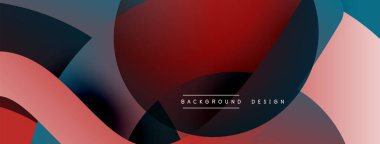 Soyut kesişen çizgiler ve eğimli geometrik arkaplan