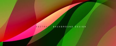 Dinamik dalga çizgisi efektli basit akışkan renk gradyan soyut arka plan. Duvar Kağıdı, Sancak, Arkaplan, Kart, Kitap İllüstrasyonu, İniş Sayfası