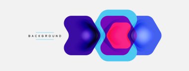 Beyaz arka planda renkli ok şekilleri. Minimum geometrik soyut arkaplan. Duvar kağıdı afişi veya iniş sayfası için vektör illüstrasyonu