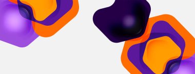 Beyaz arka planda renkli ok şekilleri. Minimum geometrik soyut arkaplan. Duvar kağıdı afişi veya iniş sayfası için vektör illüstrasyonu