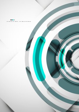 fütüristik halkalar arka plan