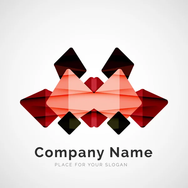 公司徽标的几何形状 — 图库矢量图片