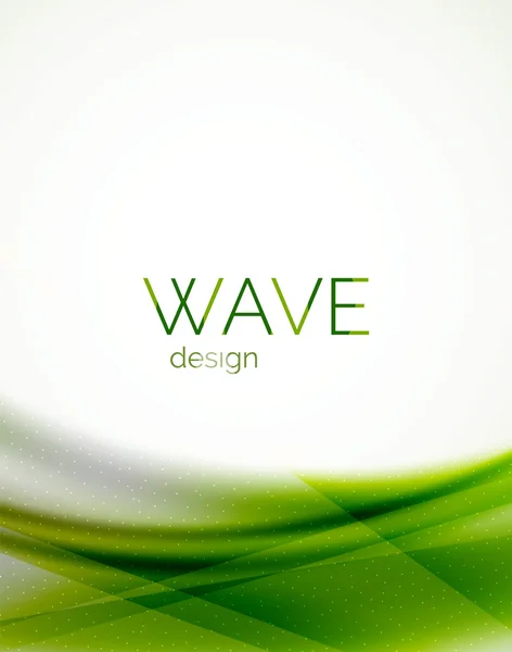 Unusual blur wave abstract background — Stock Vector
