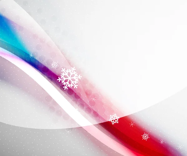 Vague de flou de Noël — Image vectorielle