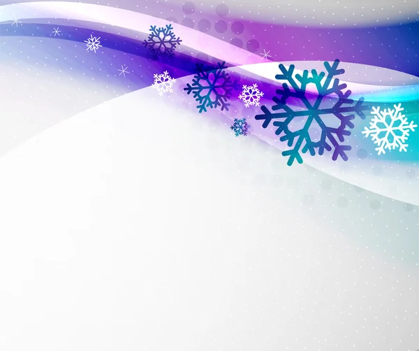 Christmas blur wave — Stockvector
