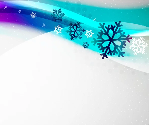 Christmas blur wave — Stockvector