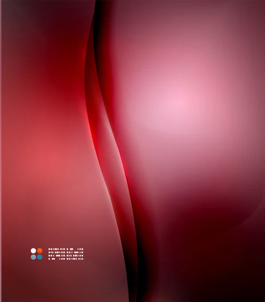 Fondo de líneas abstractas rojas — Vector de stock